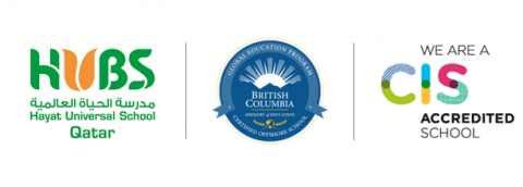 Hayat Universal School (HUBS) logo